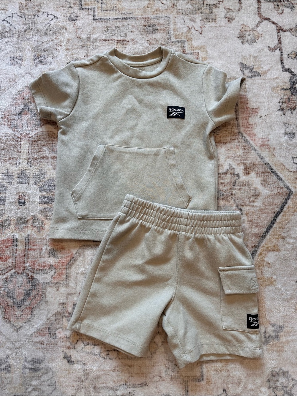Toddler Reebok Short Sleeve Top & Shorts Set